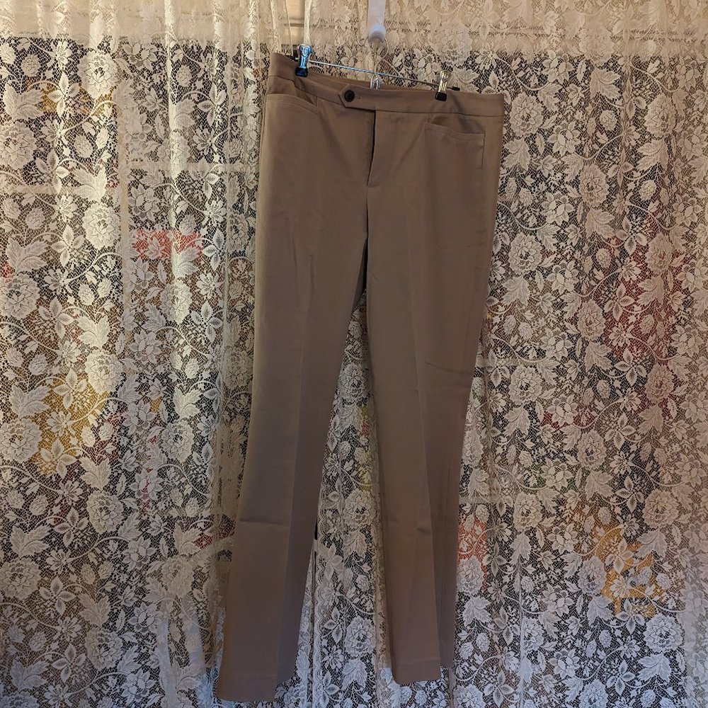 NYDJ Chino-style Bootcut Khaki Pants - Size 12